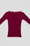 BASERANGE Long Sleeve T-Shirt TTOL-RI-AU23 Burning Red
